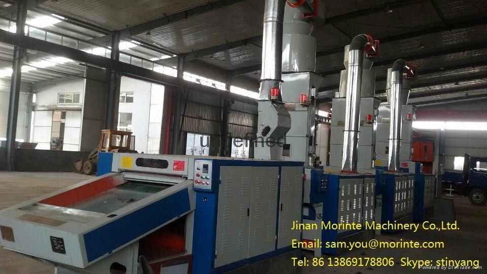 Fabric waste recycling machine for mattress quilt sofa filling