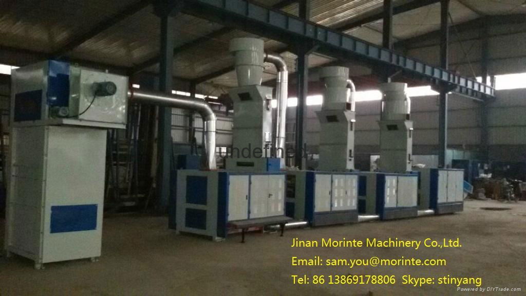 Fabric waste recycling machine for mattress quilt sofa filling 2