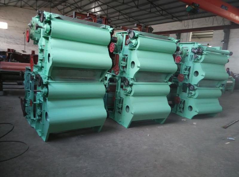 Cotton and polyester yarn waste recycling machine for open end yarn 3