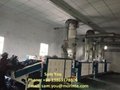 Fabric and waste clothes, hosiery waste recycling line for automotive industry