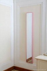 2014 New style pink wooden decorative frame  mirror stand