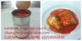 Canned sardines fish in tomato sauce  2