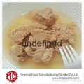 Canned light meat tuna in oil