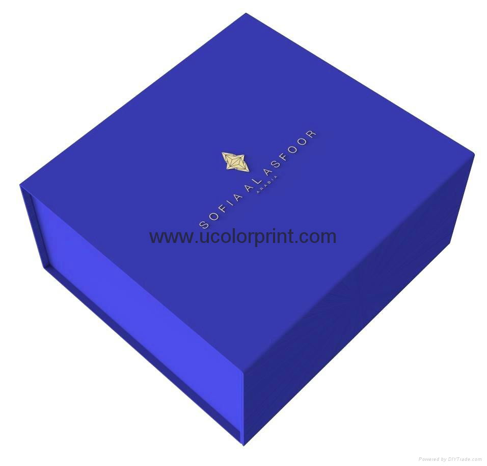  U color made customized rigid cardboard box 