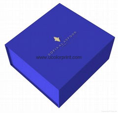 U color made customized rigid cardboard box