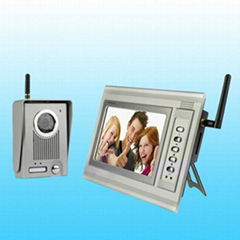 7-inch Hot Cheap Color Video Door Phone with Recording Function Wireless