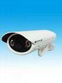 Dual array, IR waterproof IP camera, can be equipped with any kind of high low-e