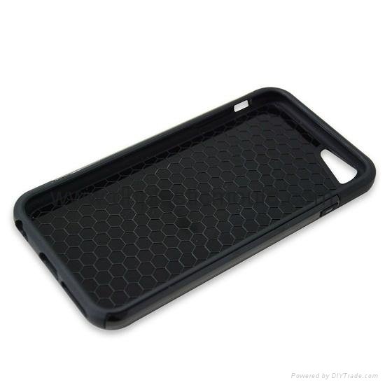 Carbon Fiber+TPU+PC Phone Protective Cover Phone Case for Iphone/Sumsung 3