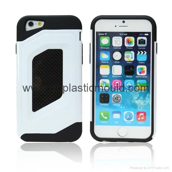 Carbon Fiber+TPU+PC Phone Protective Cover Phone Case for Iphone/Sumsung