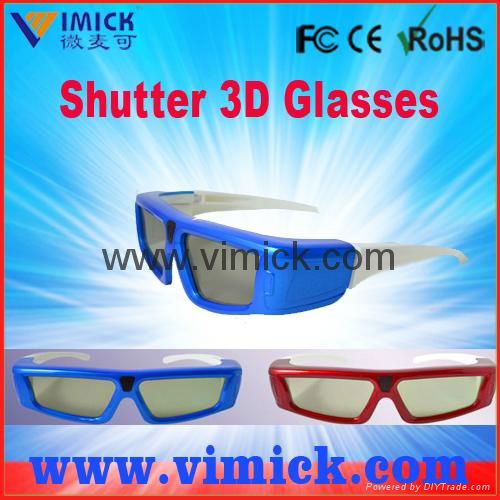 3D Fully Compatible Bluetooth Active Shutter Glasses Bluetooth Active Shutter 3D