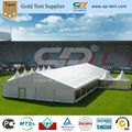 20x50m clear span marquee with Twin 5m pagoda tents 3