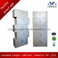 steel filing lokcer KD structure metal locker Divided Lockers 2