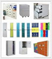 iron colthes cabinet metal locker single Two Tier Locker 5