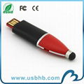 The promotion touch pen swivel usb