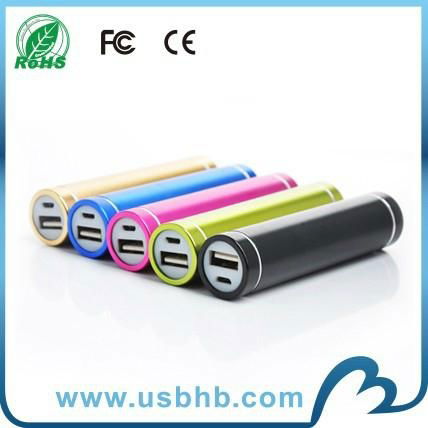 2600mah lipstick battery charger portable power bank factory direct