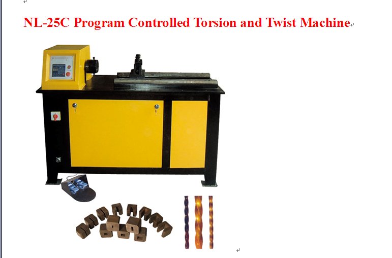 NL-25C Program Controlled Torsion and Twist Machine