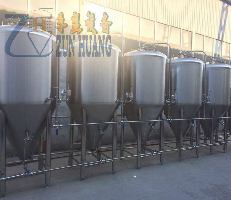  1000l three-vessel draft beer machine, draught beer machine for sale exported   4