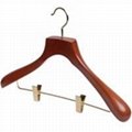 wood hanger for suit