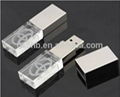 Crystal Material Usb Flash Drive with