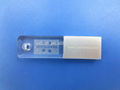 Crystal Material Usb Flash Drive with inside engrave logo  4