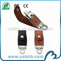 popular hot selling leather usb flash drives in 1-64GB  1