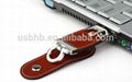 popular hot selling leather usb flash drives in 1-64GB  3