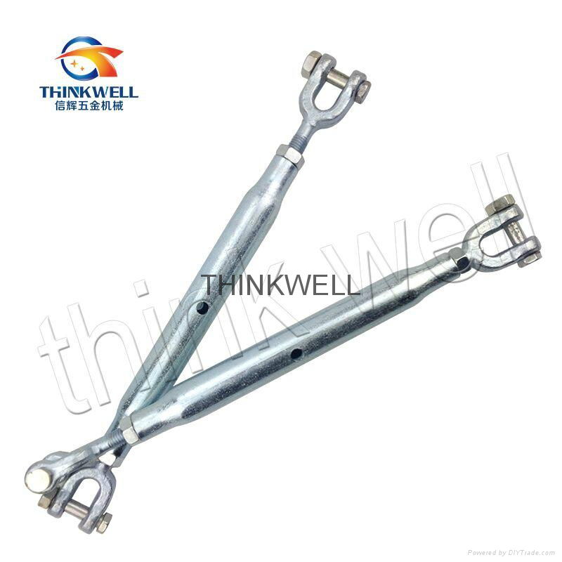 Drop Forged Galvanized Standard Us Type Turnbuckle