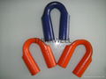 High Quality Galvanized Carbon Steel Heavy Duty Wire Rope Thimble 3