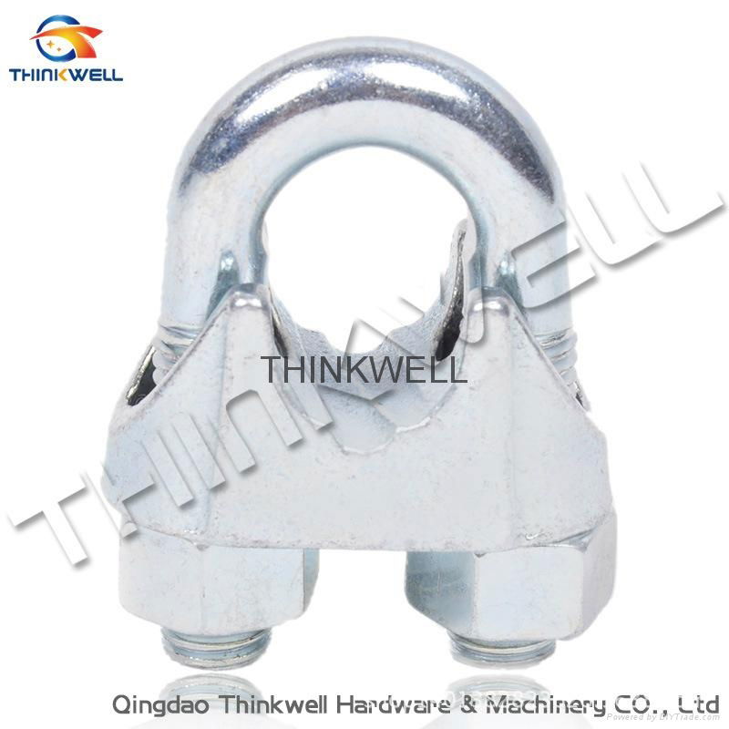 Electro Galvanized Malleable DIN741wire Rope Clip