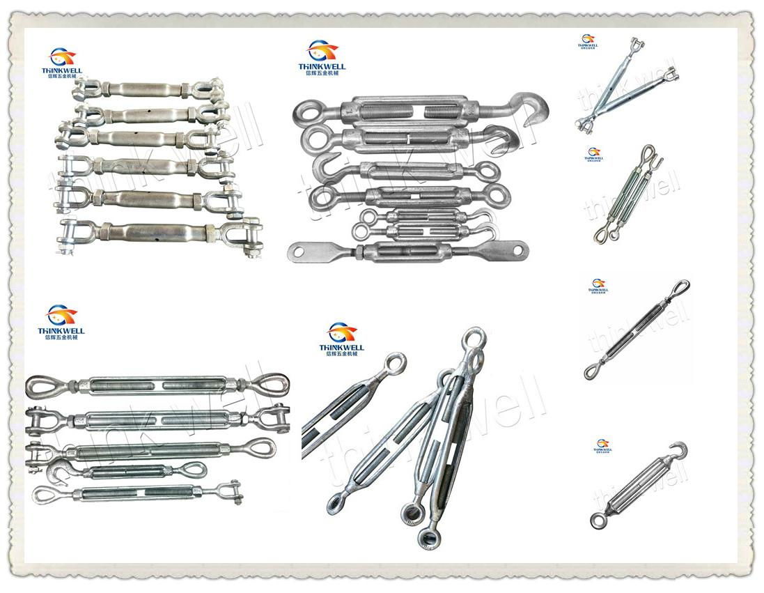 Drop Forged Galvanized Standard  DIN1480 Turnbuckle