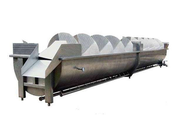 stainless steel spiral precooling machine
