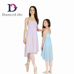 Fashion long chiffon skirt leotards chiffon long skirt leotards