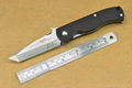 D2 tool steel blade folding pocket knife