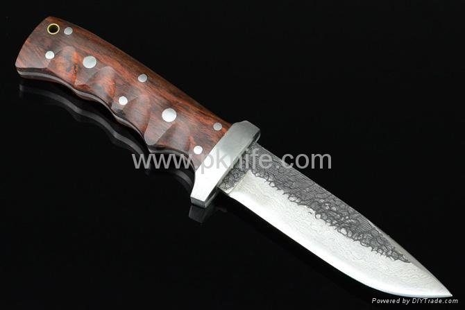 high carbon steel fixed blade hunting knives handmade knives for sale 2