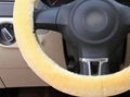 Auto Steering Wheel Cover imitation wool material  5