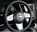 Auto Steering Wheel Cover imitation wool material  2