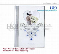 H&B new style 8*12,12*18 beautiful wedding album design