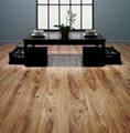 8.3mm HDF laminate flooring 3.5$ per sqms FOB qingdao port  1