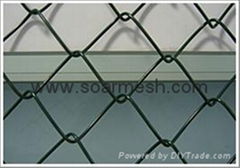 Galvanised Wire Chain Link Fencing ( 25 YEARS EXPERIENCES ISO 9001)