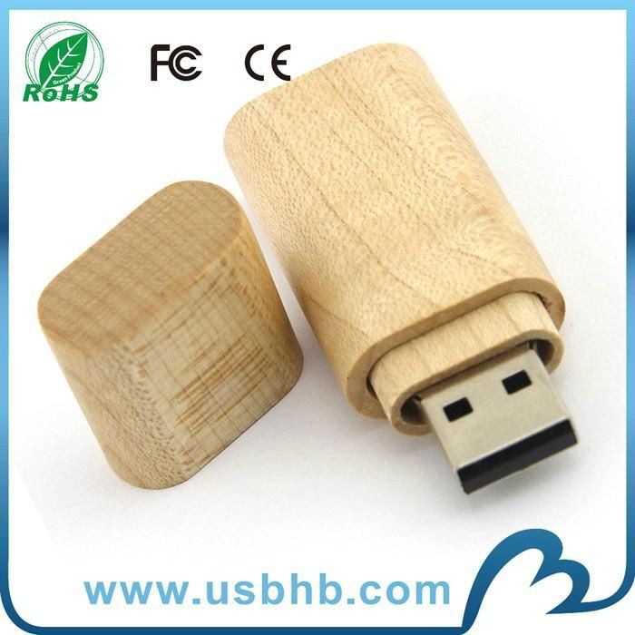 Popular Customized design wood usb stick with Wholeasle Price 