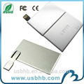 metal 64gb business card usb flash drives  4