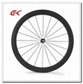 700C 23mm wide carbon wheelset 50mm clincher UD Matt finished 1