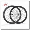 700C 23mm wide carbon wheelset 50mm clincher UD Matt finished 2