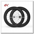 700C 23mm Width 88mm Clincher Toray Carbon Wheels