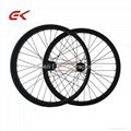 2015 New 26er Carbon Fatbike Wheels 100m width Double Walls Thru Axle 32 holes F 1