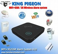 Wifi+GSM/3G Home Care Alarm System K10