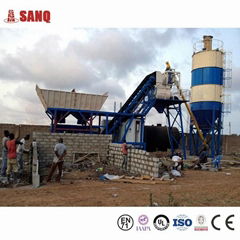 Mobile Concrete Mixing Plant