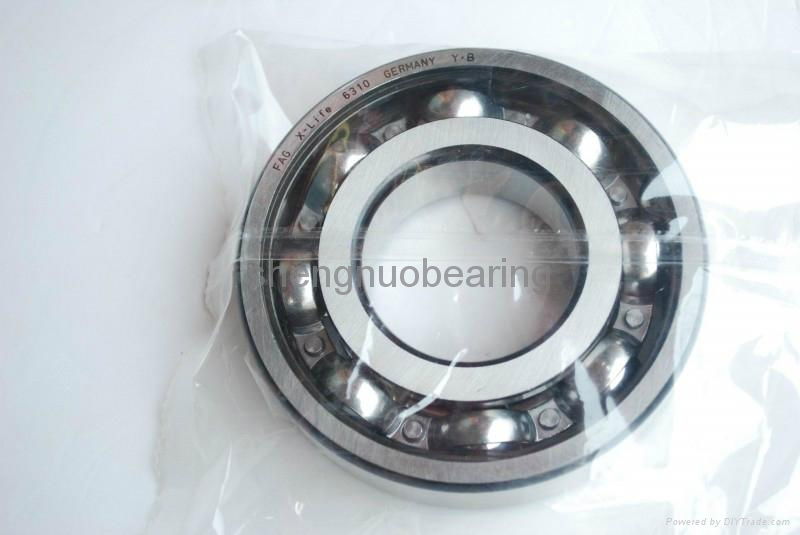 Low Noise Zz 2RS Open Deep Groove Ball Bearings 6300 2