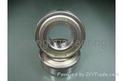 Low Noise Zz 2RS Open Deep Groove Ball Bearings 6205