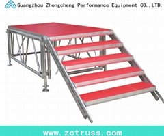 stage plexiglass acrylic  aluminum stage equipment